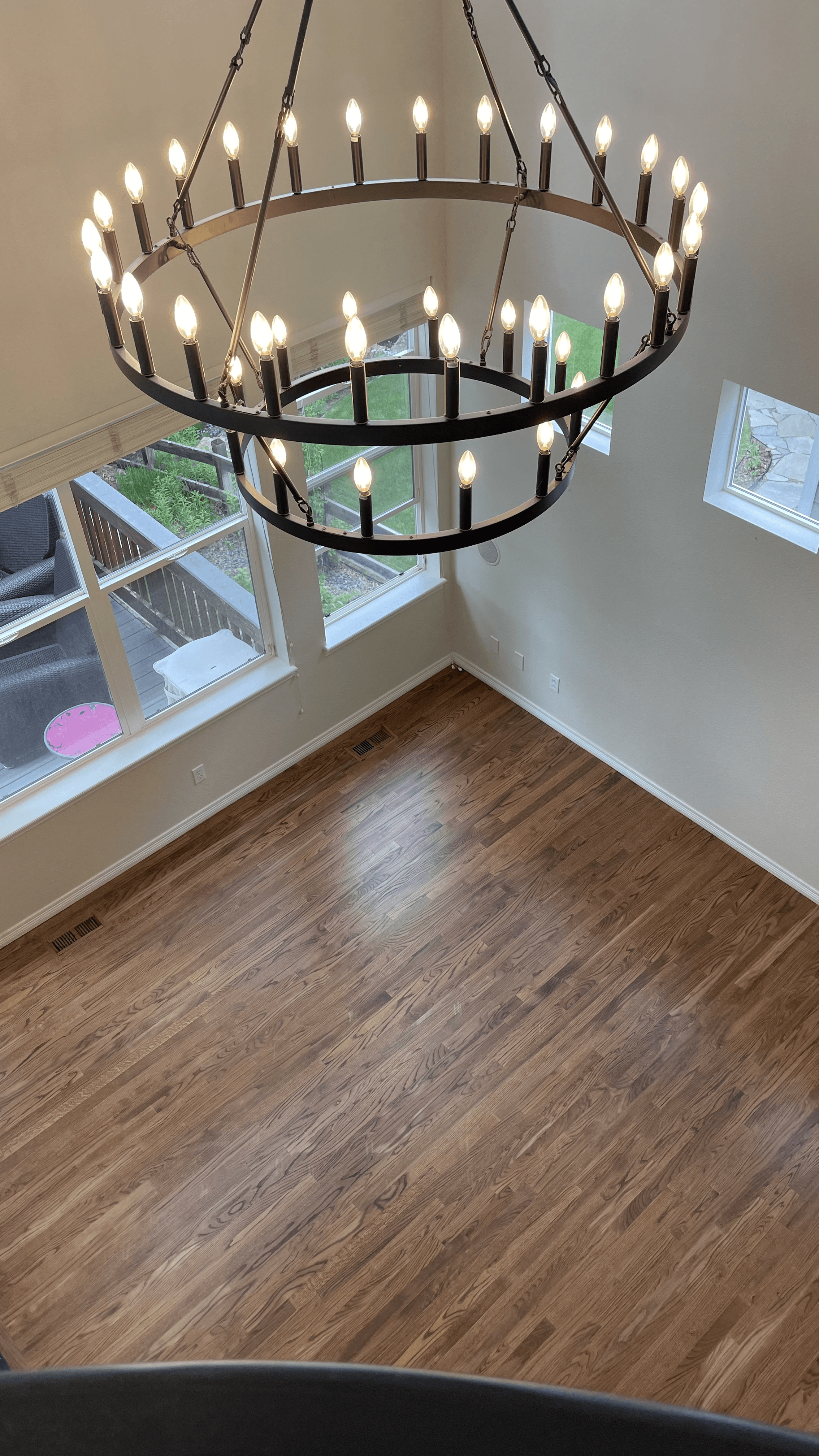 Red Oak with Nutmeg stain in Boulder, Colorado